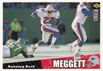 Dave Meggett New England Patriots 1996 Upper Deck Collector's Choice NFL #368